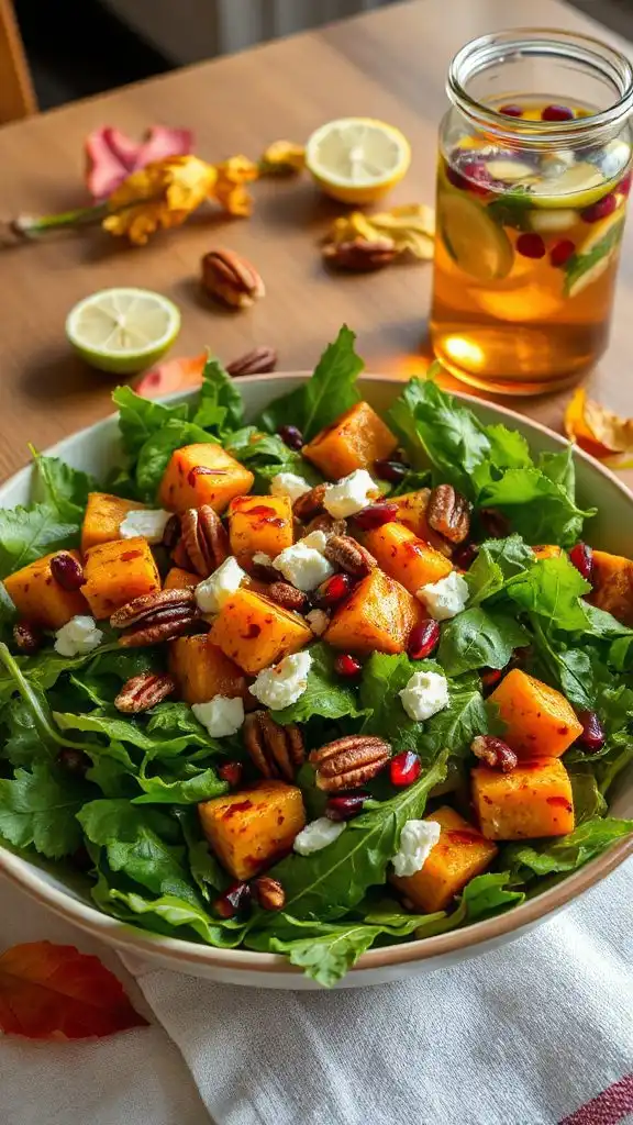 autumn arugula salad delight