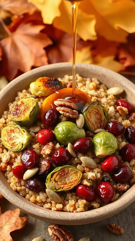 autumn grain bowl recipe