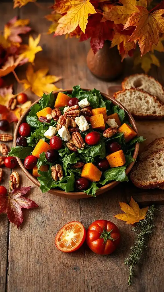 autumn harvest salad recipe