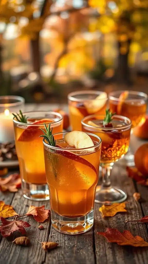 autumn inspired apple beverages