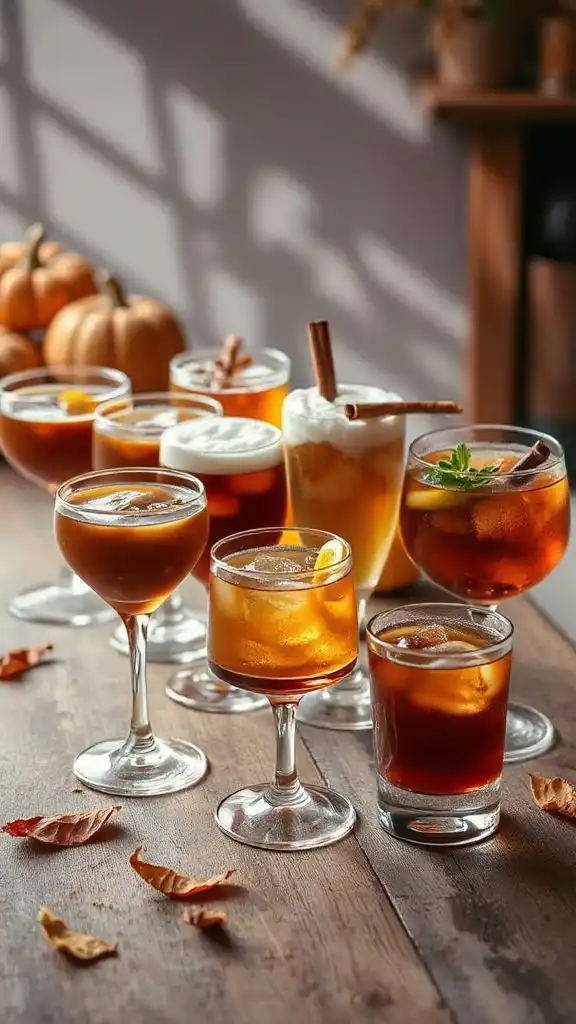 autumn inspired chicory cocktails