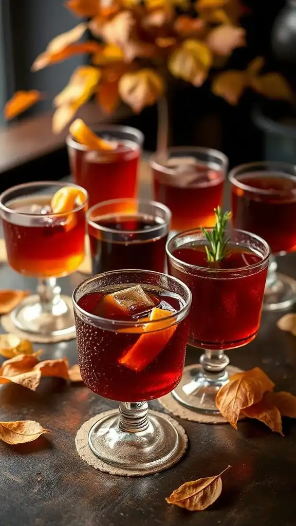 autumn inspired cocktail adaptations