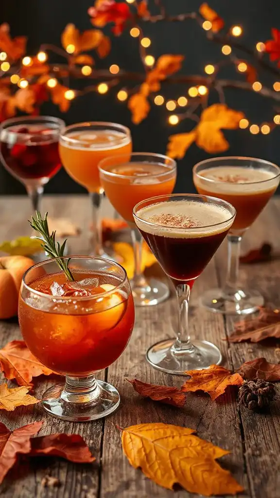 autumn inspired cocktail recipes guide