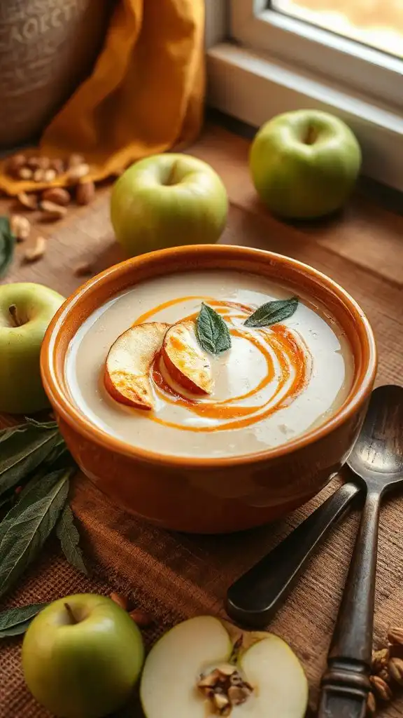 autumn inspired creamy soup