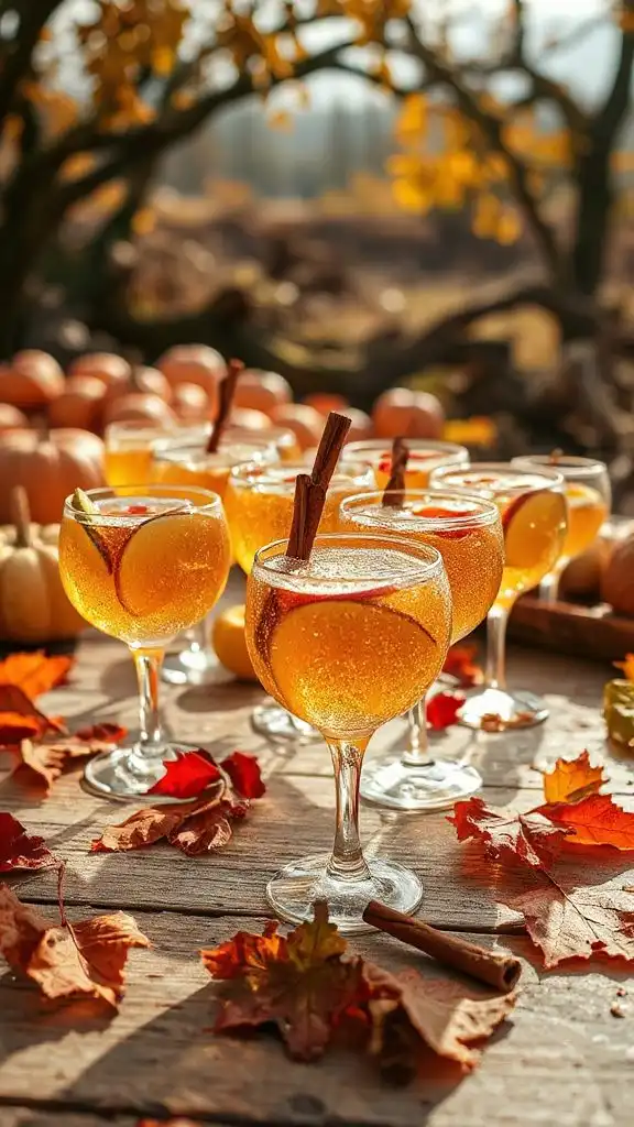 autumn inspired gin cocktail recipe