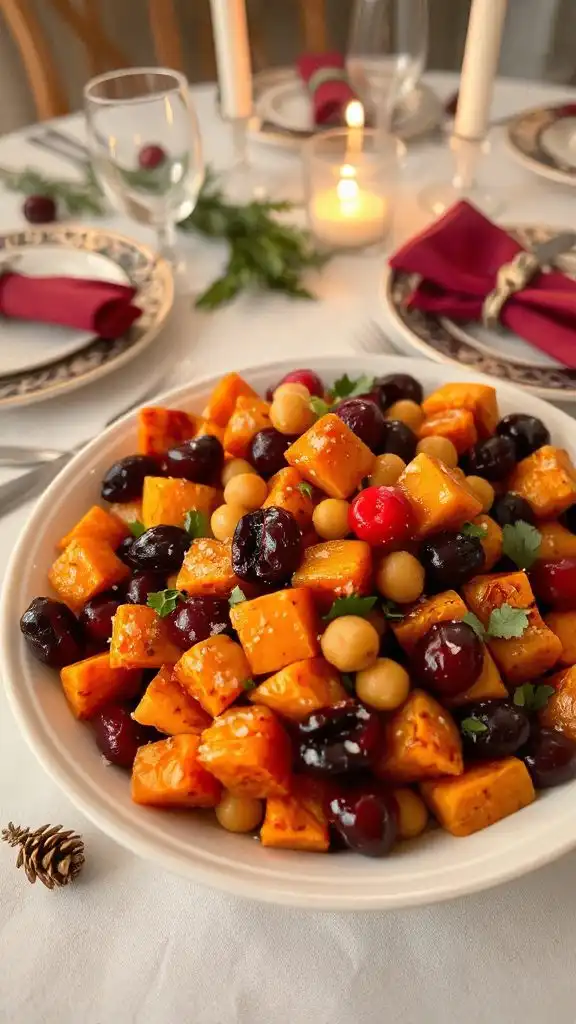 autumn inspired hearty salad