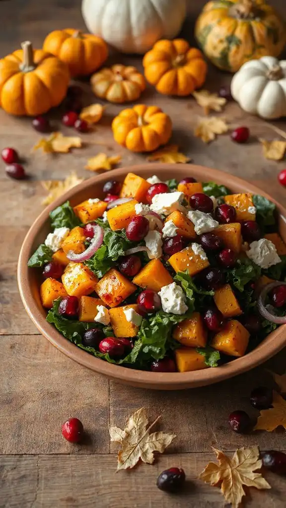 autumn inspired salad delight