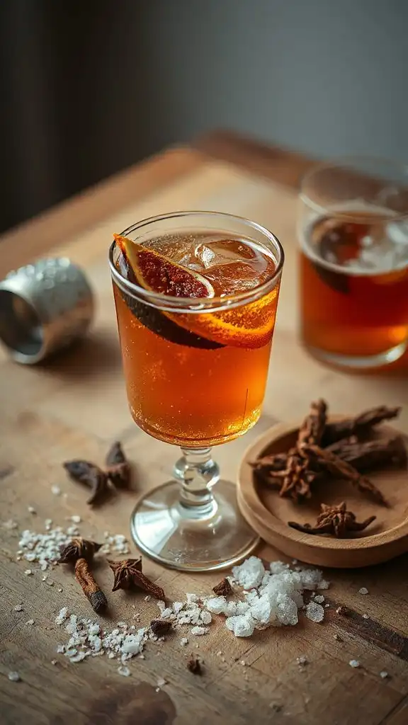 autumn inspired spiced cocktail recipe autumn inspired spiced cocktail recipe