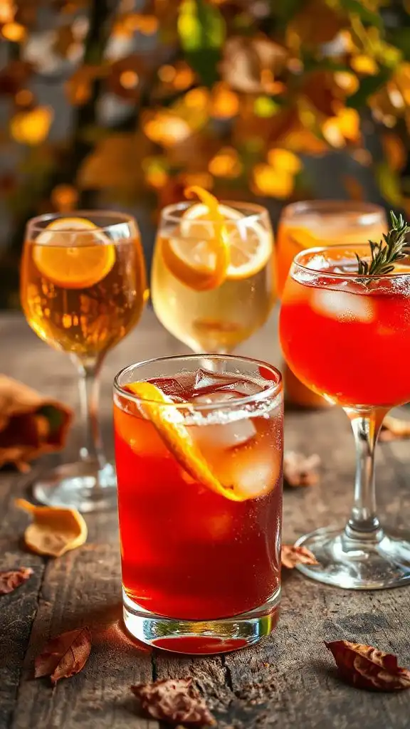 autumn sour cocktail recipes