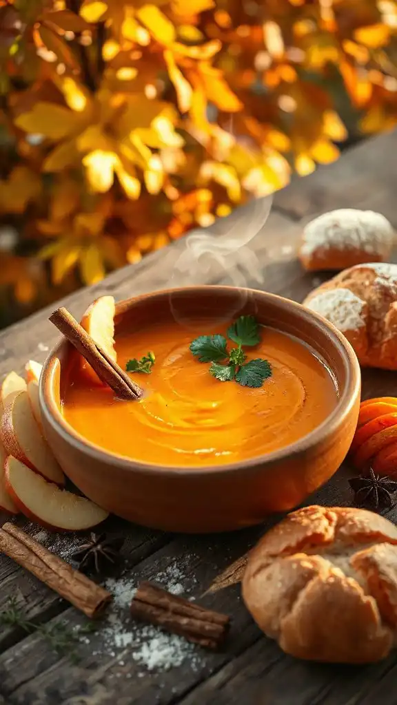 autumn sweet savory soup