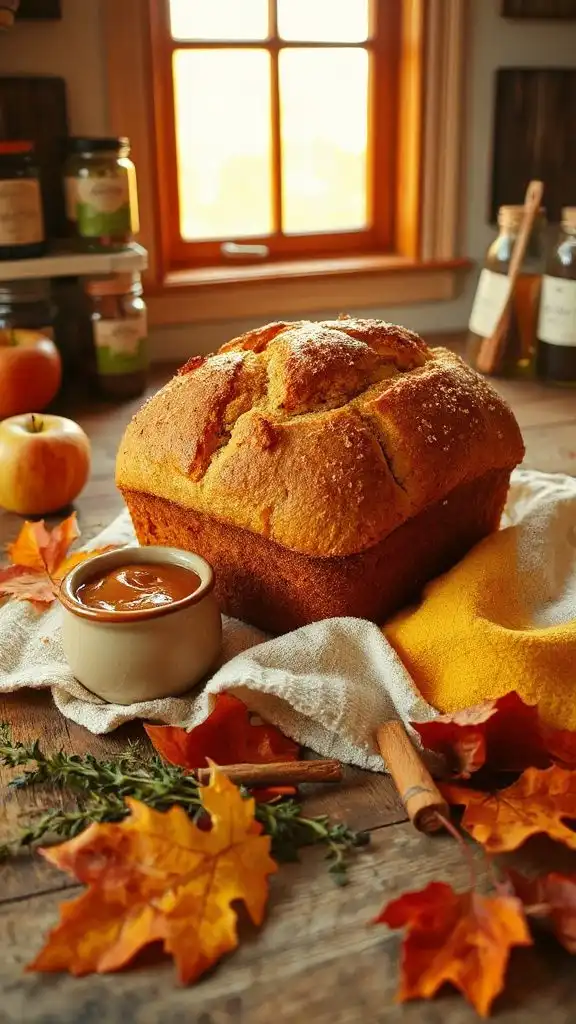 autumnal spiced quick bread