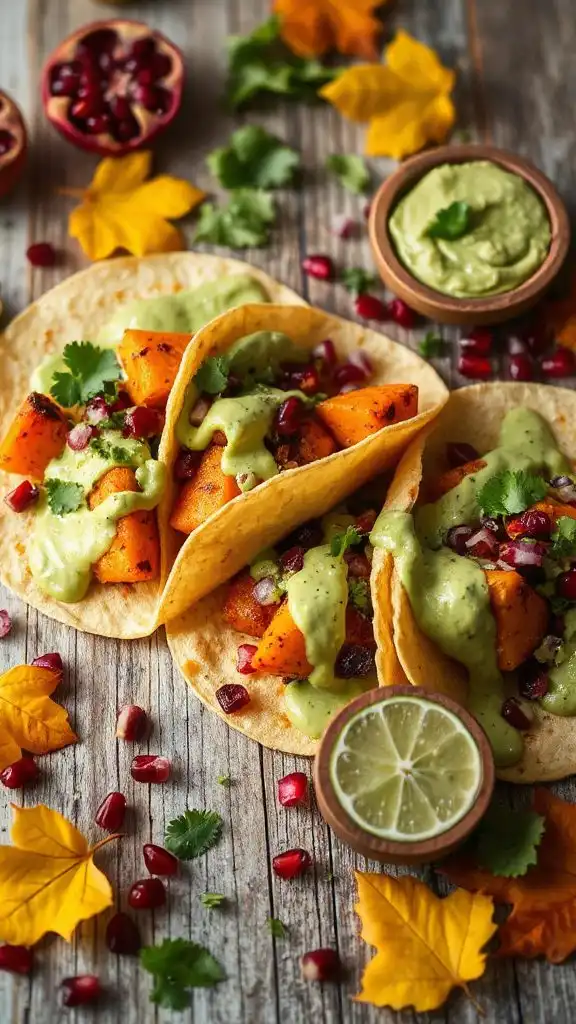 avocado sweet potato tacos