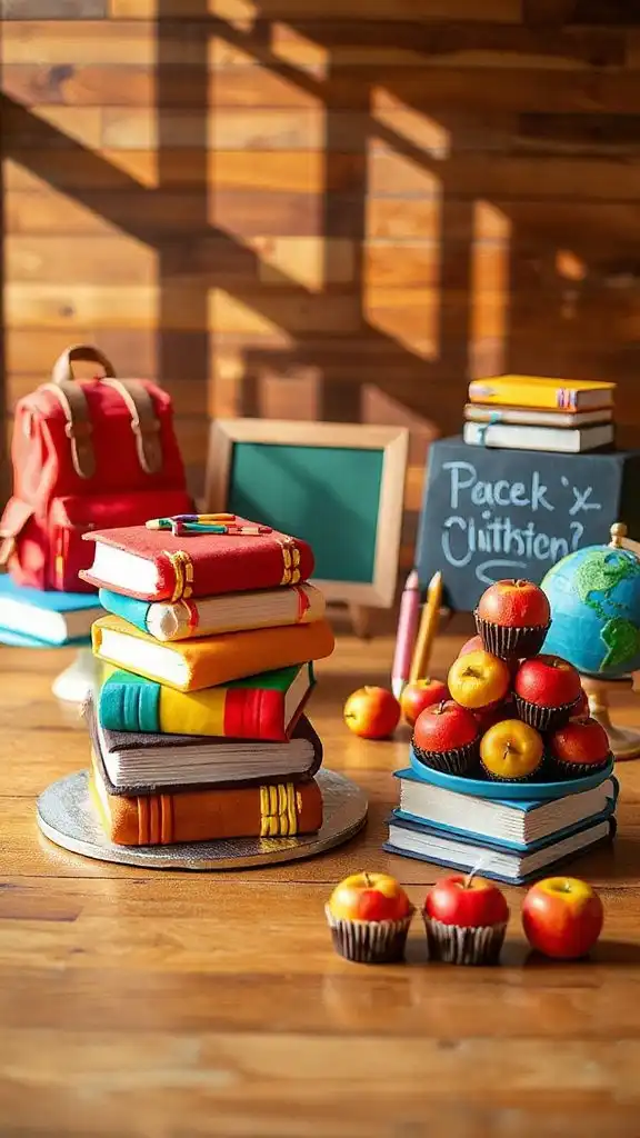 back to school cakes