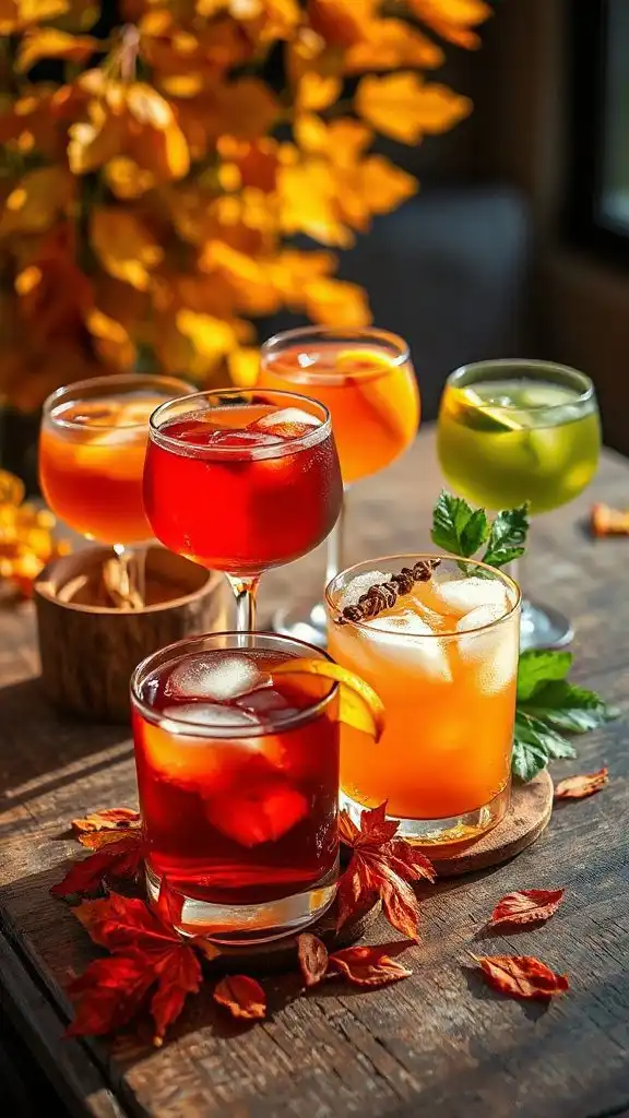 baijiu cocktails for autumn