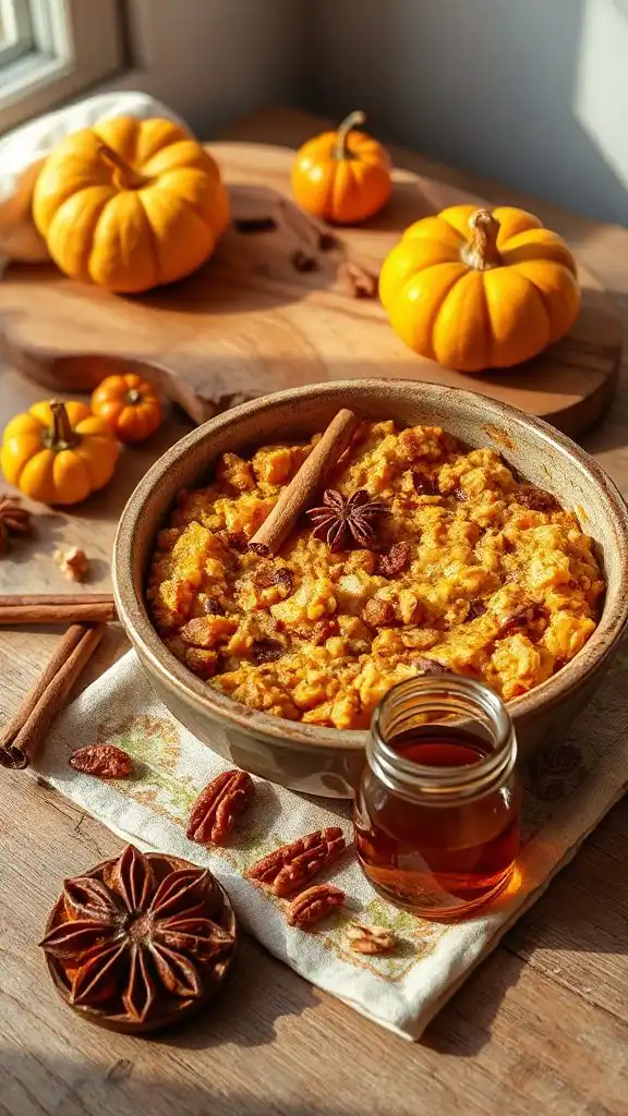 baked pumpkin oatmeal recipe