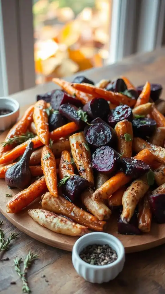 balsamic glazed root vegetables balsamic glazed root vegetables