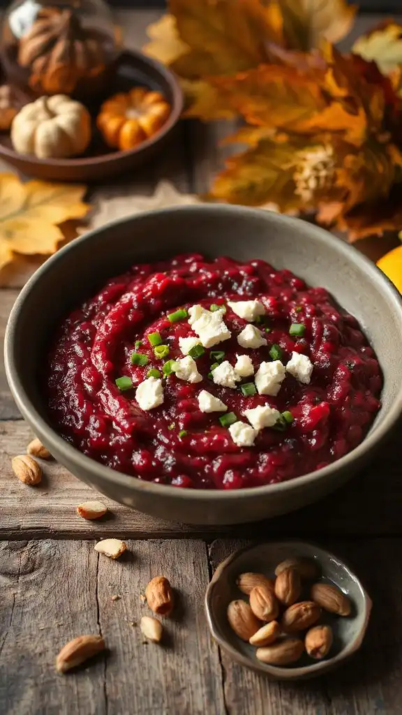 beet and feta risotto
