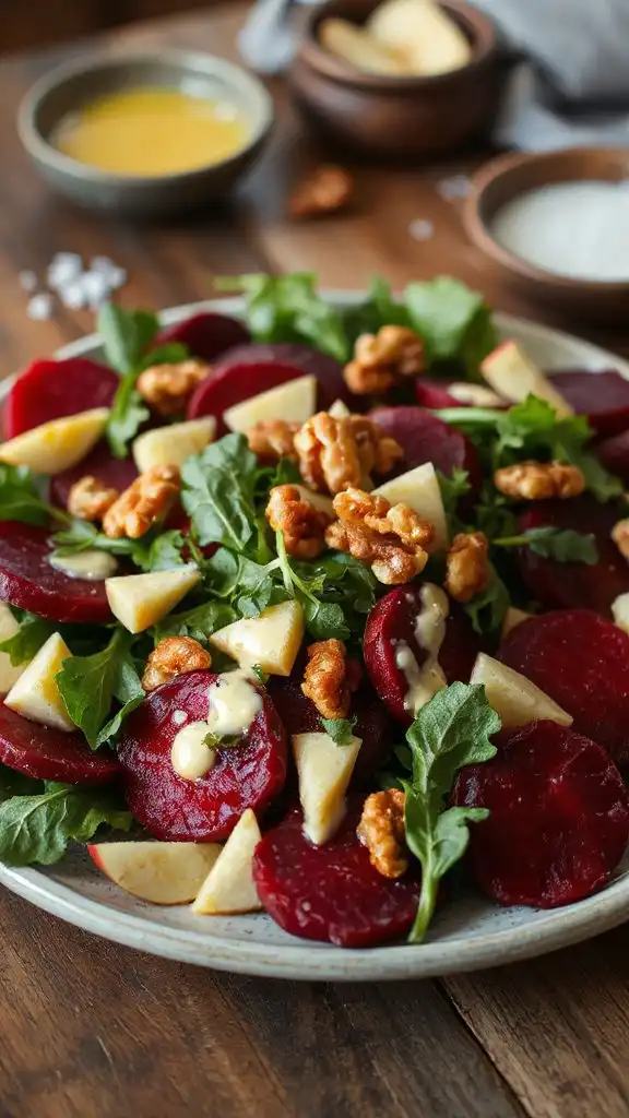 beet apple salad recipe