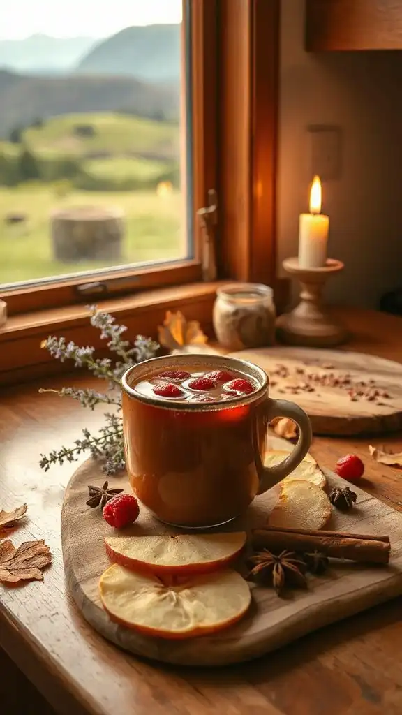berry infused warm apple cider berry infused warm apple cider