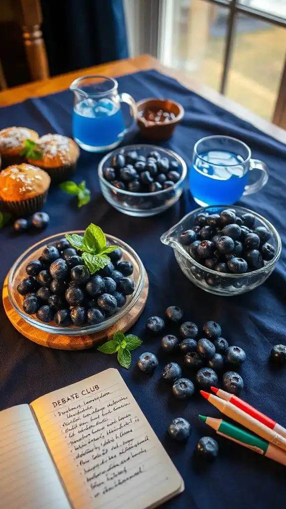 blueberry smoothie energizing treat