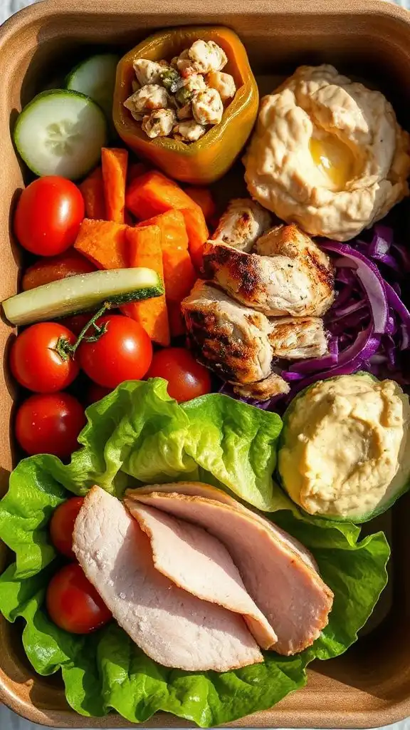 breadless sandwich bento alternatives