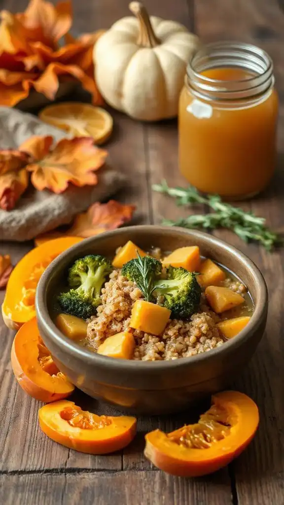 broccoli cheddar quinoa stew