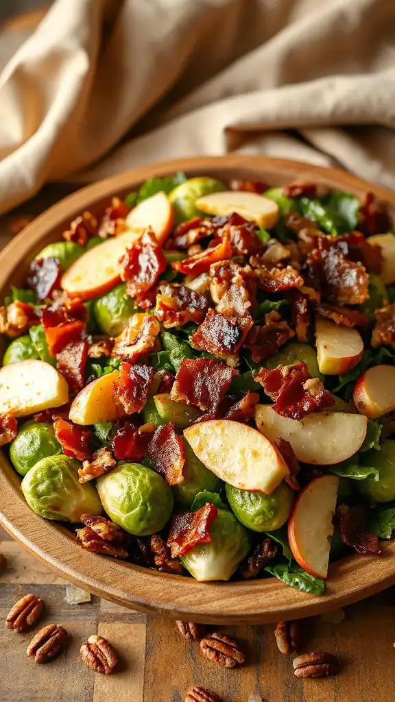brussels sprouts bacon apples