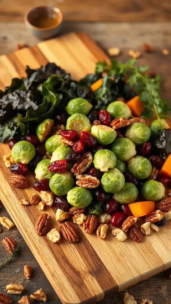 brussels sprouts with cranberries
