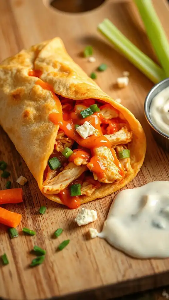 buffalo chicken roll recipe