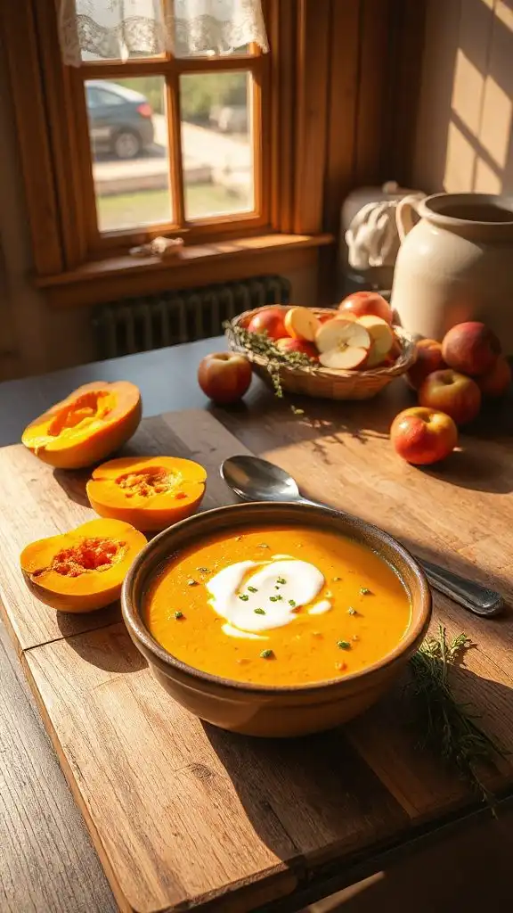 butternut squash apple soup