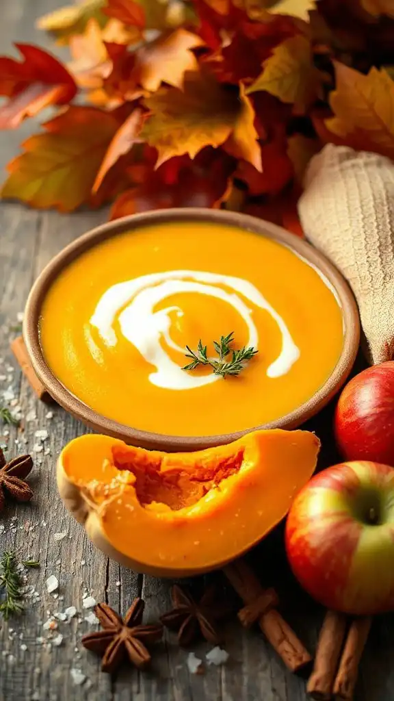 butternut squash apple soup