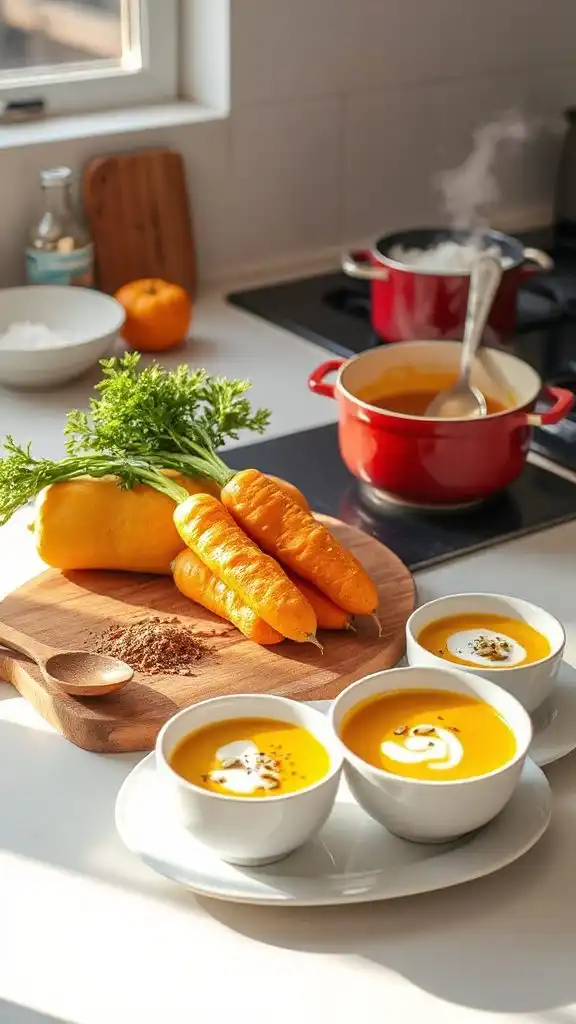 butternut squash carrot soup
