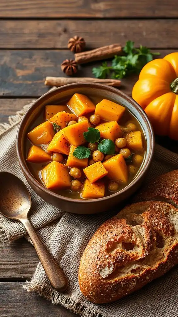butternut squash chickpea stew butternut squash chickpea stew