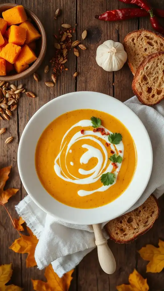 butternut squash coconut chowder butternut squash coconut chowder