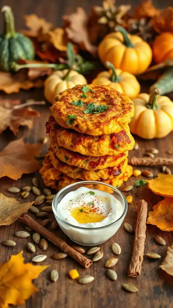 butternut squash corn fritters