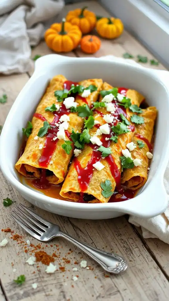 butternut squash enchiladas recipe