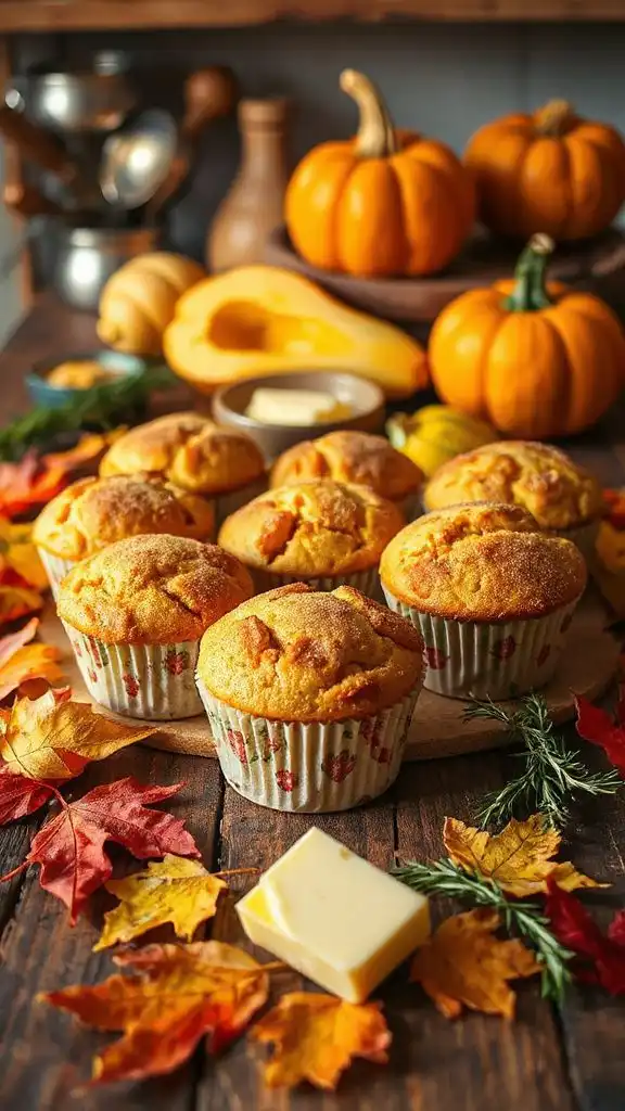 butternut squash muffin recipe
