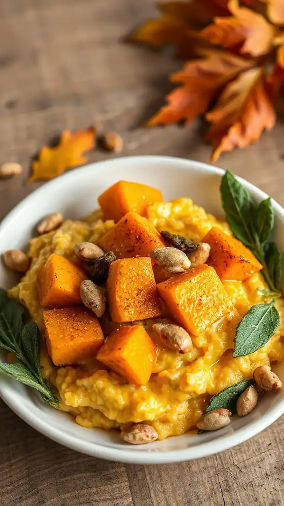 butternut squash nutmeg risotto