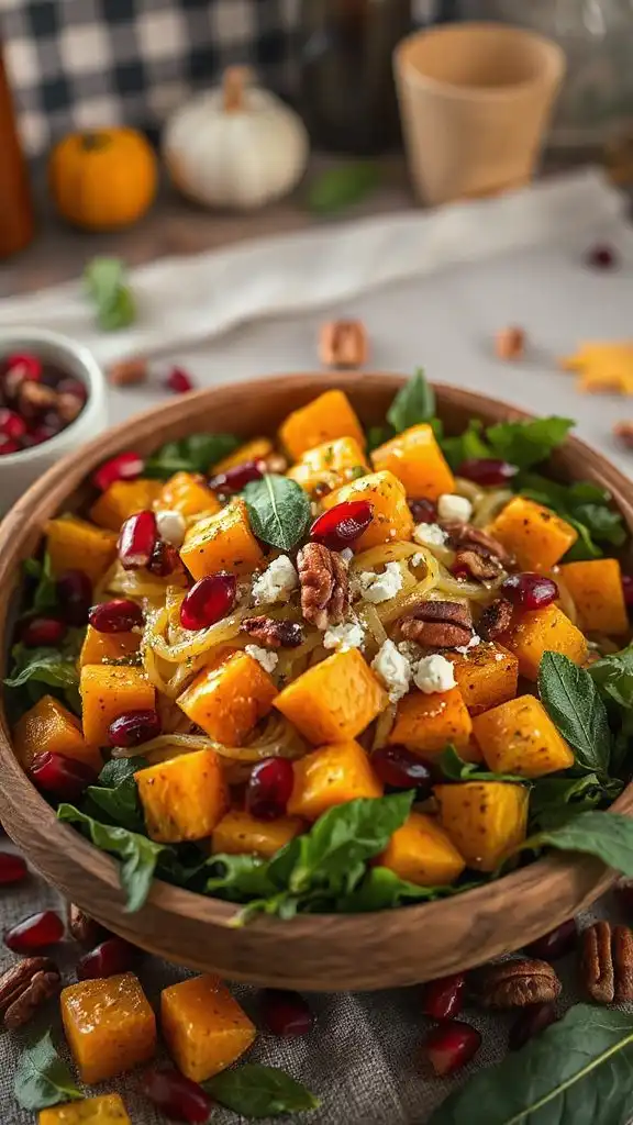 butternut squash pasta salad