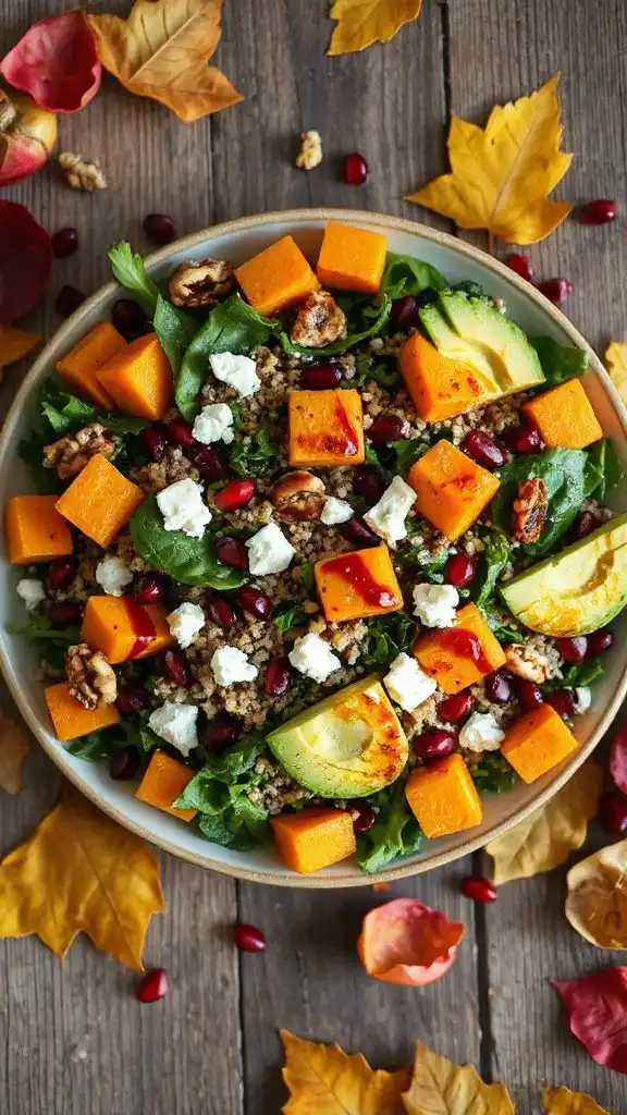 butternut squash quinoa salad