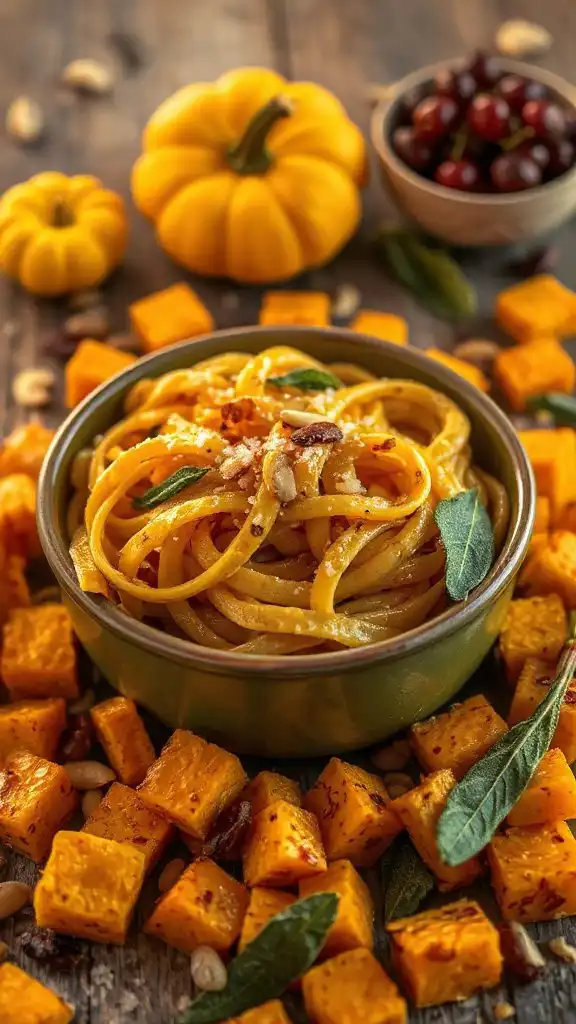 butternut squash sage pasta