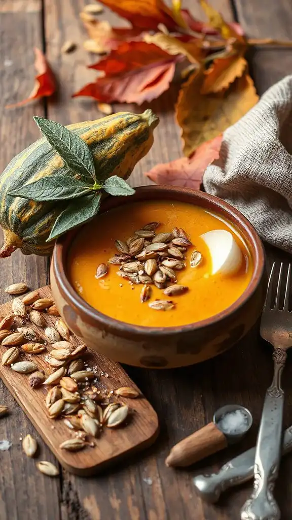 butternut squash sage soup