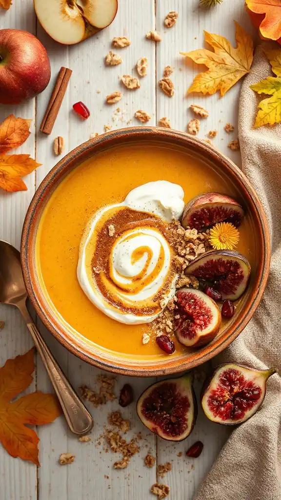 butternut squash smoothie bowl