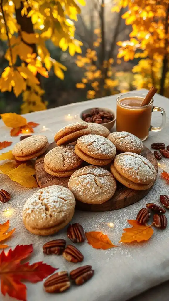 buttery pecan shortbread cookies