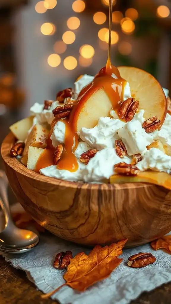 caramel apple fluff salad