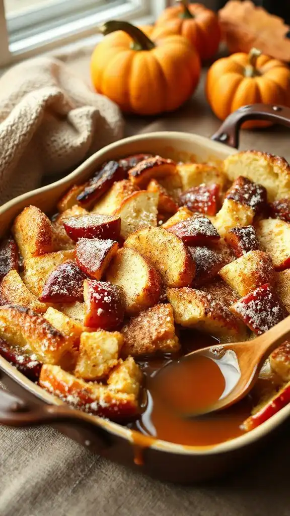 caramel apple french toast