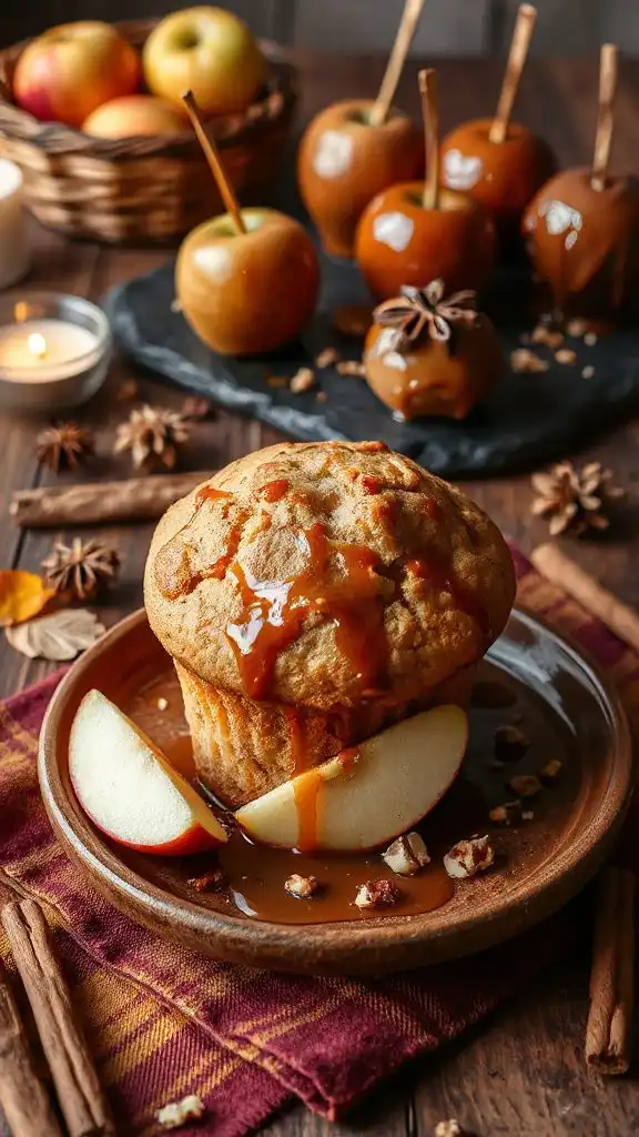 caramel apple muffin recipe