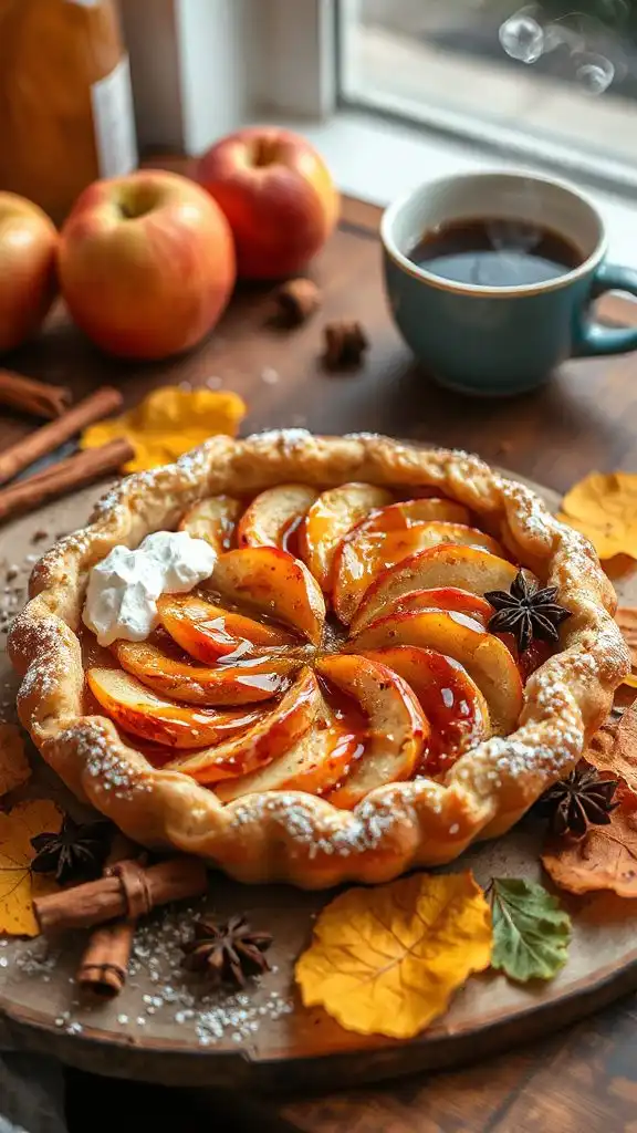 caramel cinnamon apple tart caramel cinnamon apple tart
