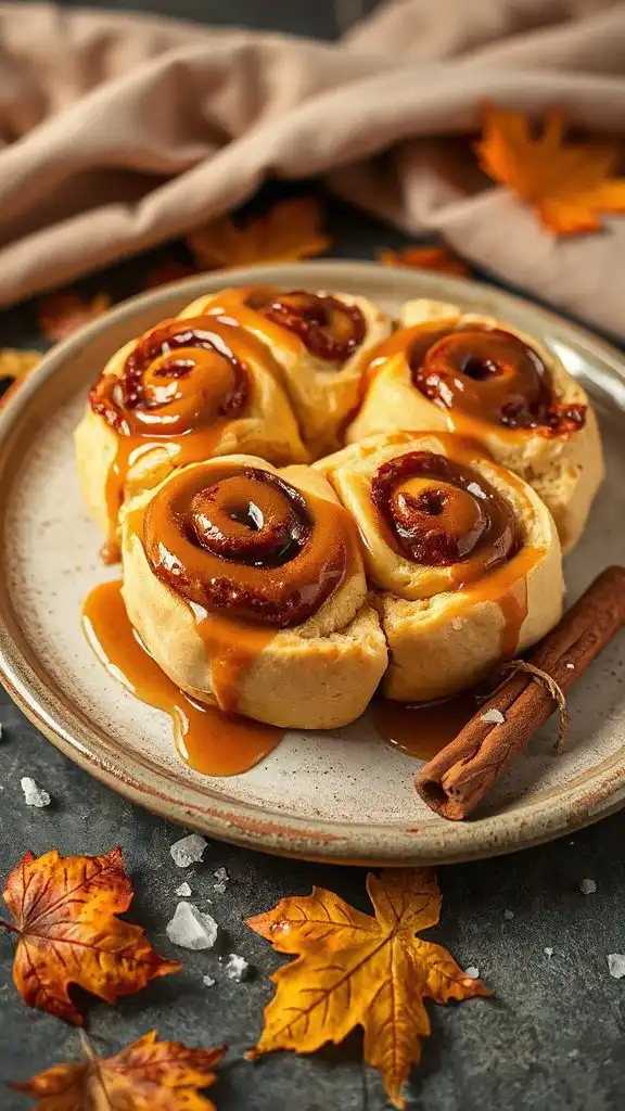 caramel cinnamon rolls recipe