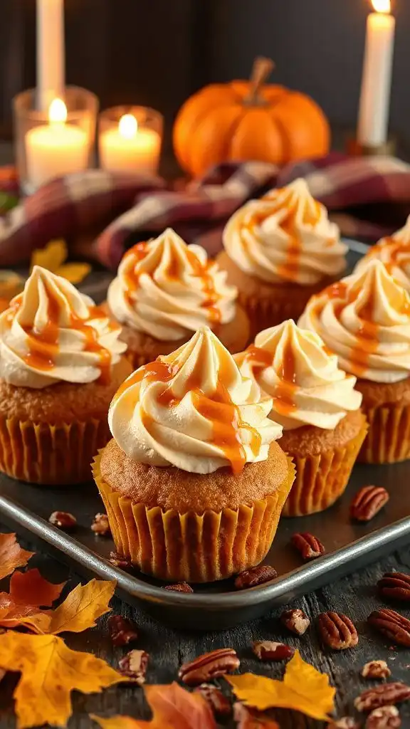 caramel pumpkin spice delight
